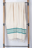 NATIONAL TOWEL DAY FREE GIFT - Aegean Hand/Hair towel COLOR STRIPE