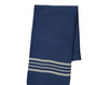 FRINGELESS Aegean Ecru Color Background Turkish Bath Towel